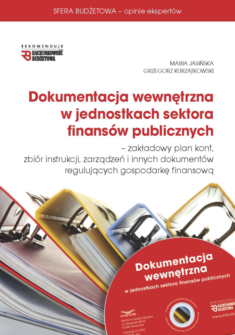 Dokumentacja wewnętrzna w jednostkach sektora finansów publicznych