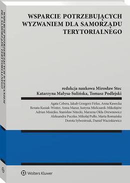 ebook Wsparcie potrzebujących wyzwaniem dla samorządu terytorialnego