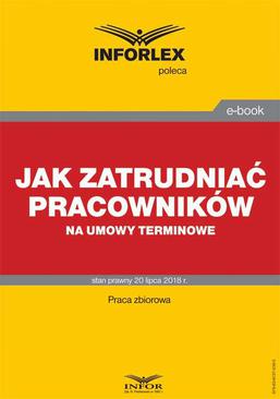 ebook Jak zatrudniać pracowników na umowy terminowe