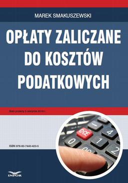 ebook Opłaty zaliczane do kosztów podatkowych