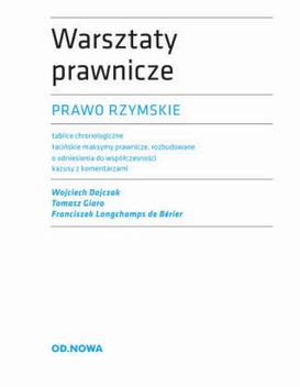 ebook Prawo Rzymskie. Warsztaty prawnicze