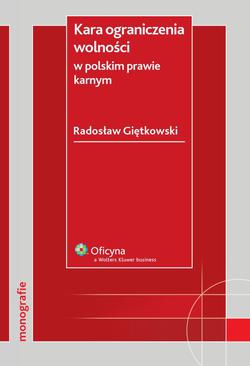 ebook Kara ograniczenia wolności w polskim prawie karnym