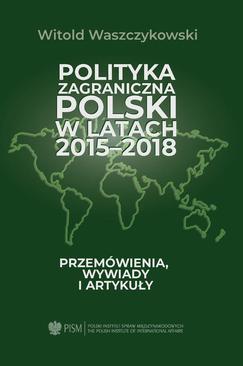 ebook Polityka zagraniczna Polski w latach 2015-2018