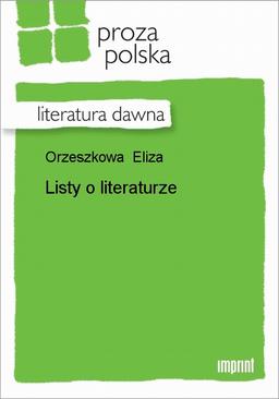 ebook Listy O Literaturze