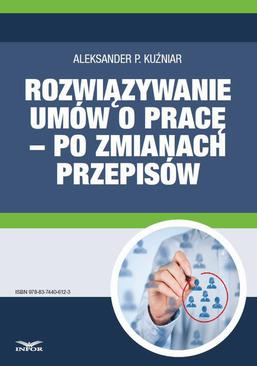 ebook Rozwiązywanie umów o pracę – po zmianach przepisów