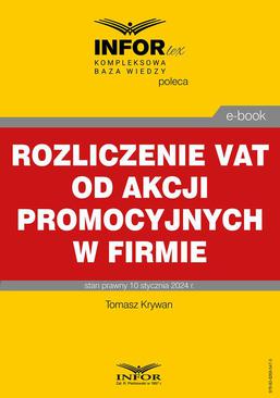 ebook Rozliczenie VAT od akcji promocyjnych w firmie