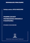 ebook Monografie podatkowe: Prawne zasady prowadzenia ewidencji podatkowej - Prof. dr hab. Witold Modzelewski