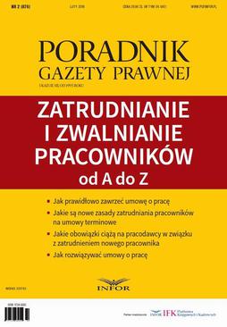 ebook Zatrudnianie i zwalnianie pracowników od A do Z