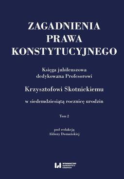 ebook Zagadnienia prawa konstytucyjnego