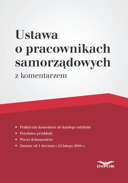 ebook Ustawa o pracownikach samorządowych – komentarz