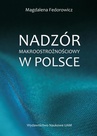 ebook Nadzór makroostrożnościowy w Polsce - Magdalena Fedorowicz