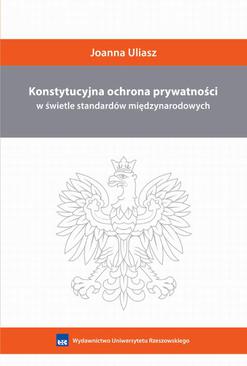 ebook Konstytucyjna ochrona prywatności w świetle standardów międzynarodowych