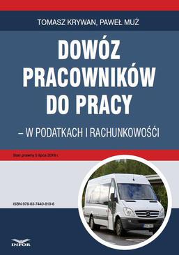 ebook Dowóz pracowników do pracy - w podatkach i rachunkowości