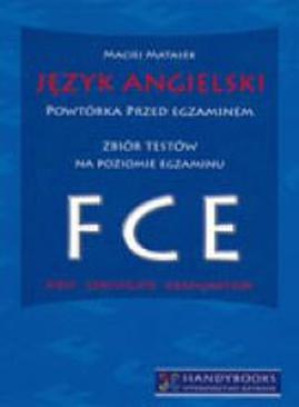 ebook Język angielski Powtórka przed egzaminem. Zbiór testów na poziomie egzaminu FCE