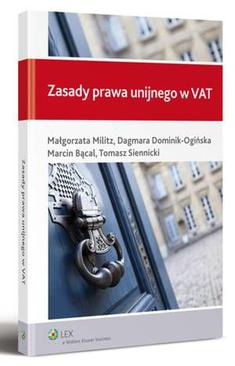 ebook Zasady prawa unijnego w VAT