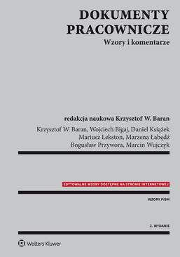 ebook Dokumenty pracownicze. Wzory i komentarze