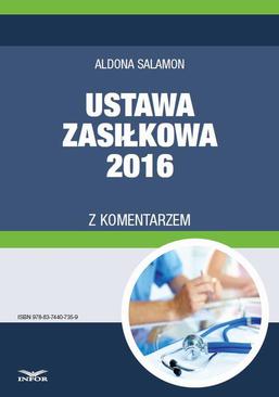 ebook Ustawa zasiłkowa 2016 z komentarzem