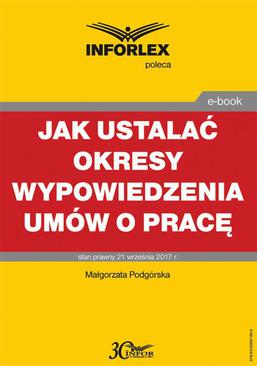 ebook Jak ustalać okresy wypowiedzenia umów o pracę