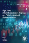 ebook Legal Status of Bank Gospodarstwa Krajowego as a Public Development Finance Institution - Sebastian Skuza