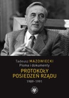 ebook Tadeusz Mazowiecki. Protokoły posiedzeń rządu 1989–1991 - 