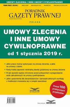 ebook Umowy zlecenia i inne umowy cywilnoprawne od 1 stycznia 2019 r.