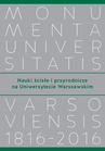 ebook Nauki ścisłe i przyrodnicze na Uniwersytecie Warszawskim - 