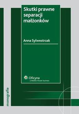 ebook Skutki prawne separacji małżonków