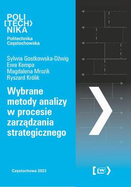 ebook Wybrane metody analizy w procesie zarządzania strategicznego