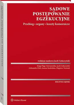 ebook Sądowe postępowanie egzekucyjne. Przebieg, organy, koszty komornicze