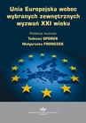 ebook Unia Europejska wobec wybranych zewnętrznych wyzwań XXI wieku - 