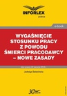 ebook Wygaśnięcie stosunku pracy z powodu śmierci pracodawcy – nowe zasady - Jadwiga Sztabińska