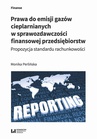 ebook Prawa do emisji gazów cieplarnianych w sprawozdawczości finansowej przedsiębiorstw - Monika Perlińska