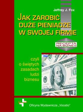 ebook Jak zarobić duże pieniądze w swojej firmie