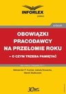 ebook Obowiązki pracodawcy na przełomie roku - o czym trzeba pamiętać - praca zbiorowa