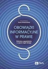 ebook Obowiązki informacyjne w prawie. - 