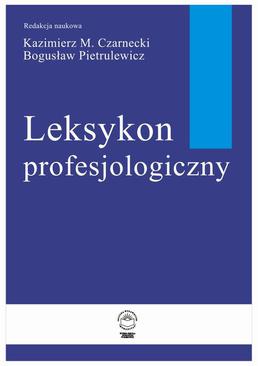 ebook Leksykon Profesjologiczny