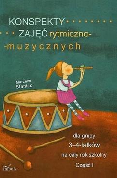 ebook Konspekty zajęć rytmiczno-muzycznych dla grupy 3-4-latków na cały rok szkolny