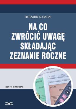 ebook Na co zwrócić uwagę składając zeznanie roczne