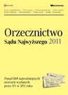 ebook Orzecznictwo Sądu Najwyższego 2011 - Opracowanie zbiorowe