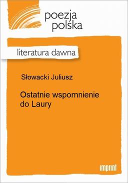 ebook Ostatnie wspomnienie do Laury