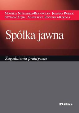 ebook Spółka jawna. Zagadnienia praktyczne