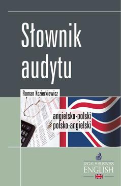 ebook Słownik audytu. Angielsko-polski/Polsko-angielski