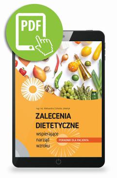 ebook Zalecenia dietetyczne wspierające narząd wzroku