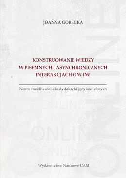 ebook Konstruowanie wiedzy w pisemnych i asynchronicznych interakcjach online