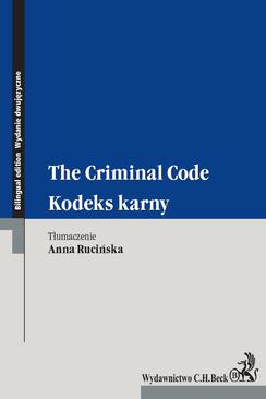 ebook Kodeks karny. The Criminal Code