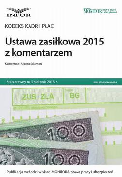 ebook Kodeks kadr i płac  Ustawa zasiłkowa 2015 z komentarzem
