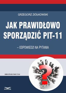 ebook Jak prawidłowo sporządzić PIT-11 – odpowiedzi na pytania