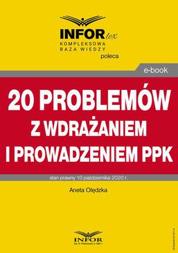 ebook 20 problemów z wdrażaniem i prowadzeniem PPK