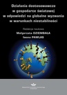 ebook Działania dostosowawcze w gospodarce światowej w odpowiedzi na globalne wyzwania w warunkach niestabilności - 