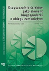 ebook Oczyszczalnia ścieków jako element biogospodarki o obiegu zamkniętym - Monika Żubrowska-Sudoł